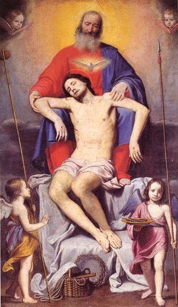 Lorenzo Lippi The Holy Trinity china oil painting image